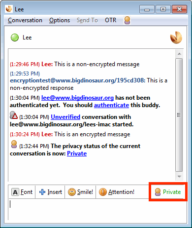 Pidgin is an Open-Source IM client for Windows and GNU/Linux with a plugin for having OTR conversations over many protocols.
